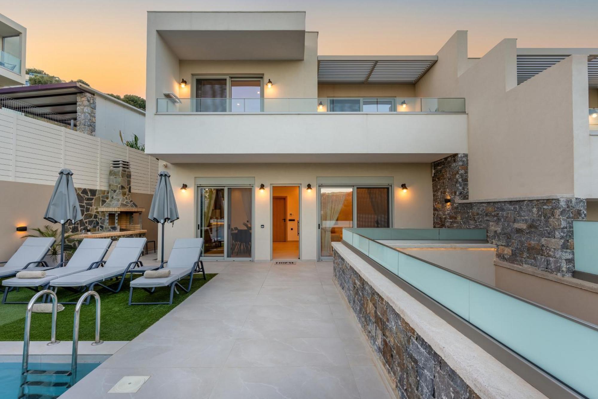 Nemesis Villas Plakias Luaran gambar