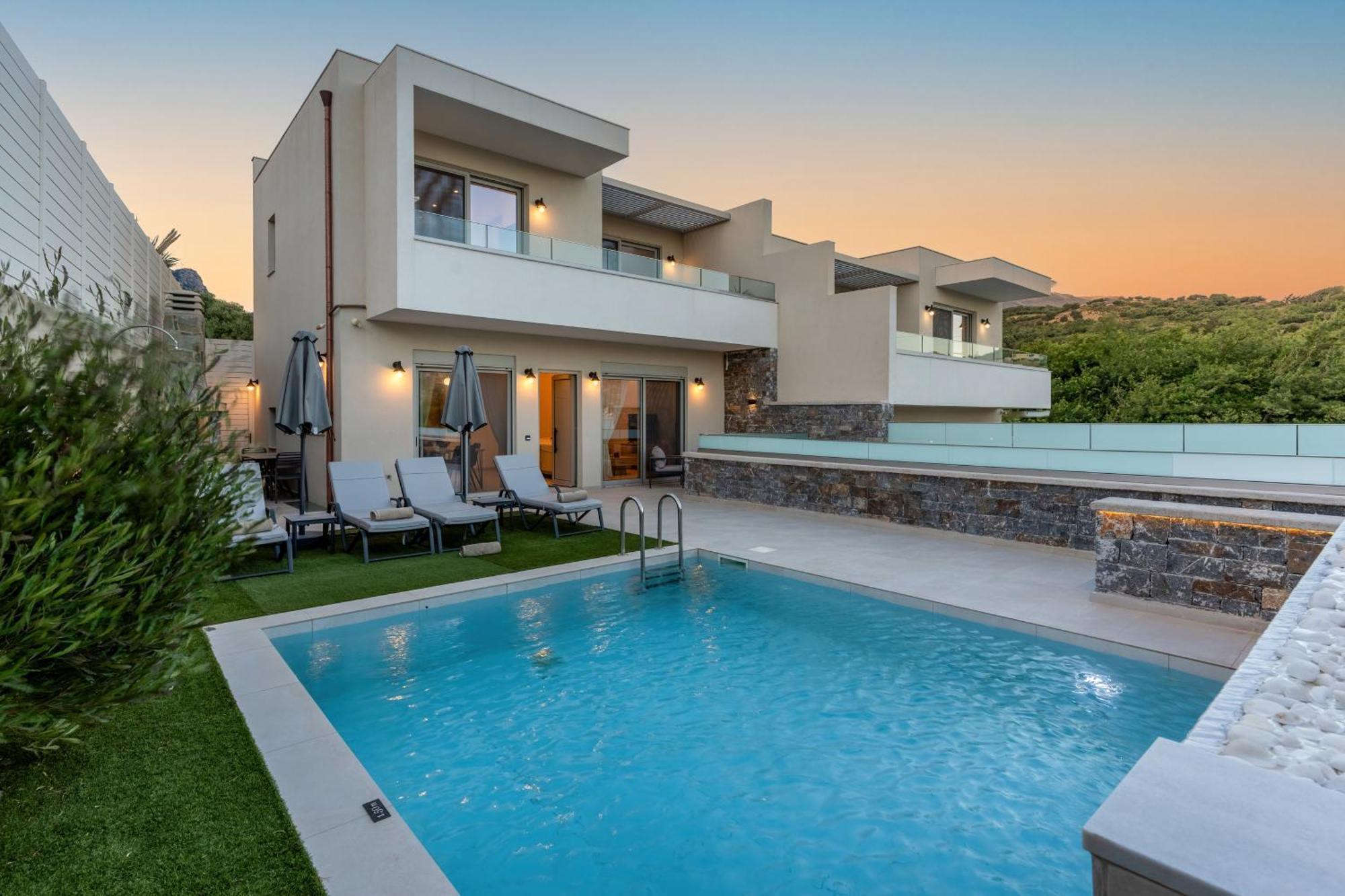 Nemesis Villas Plakias Luaran gambar