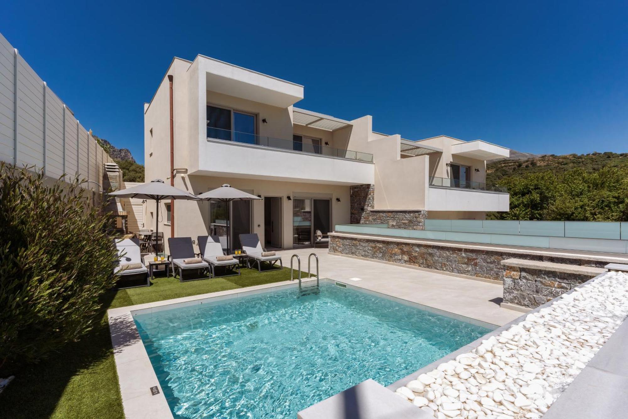 Nemesis Villas Plakias Luaran gambar
