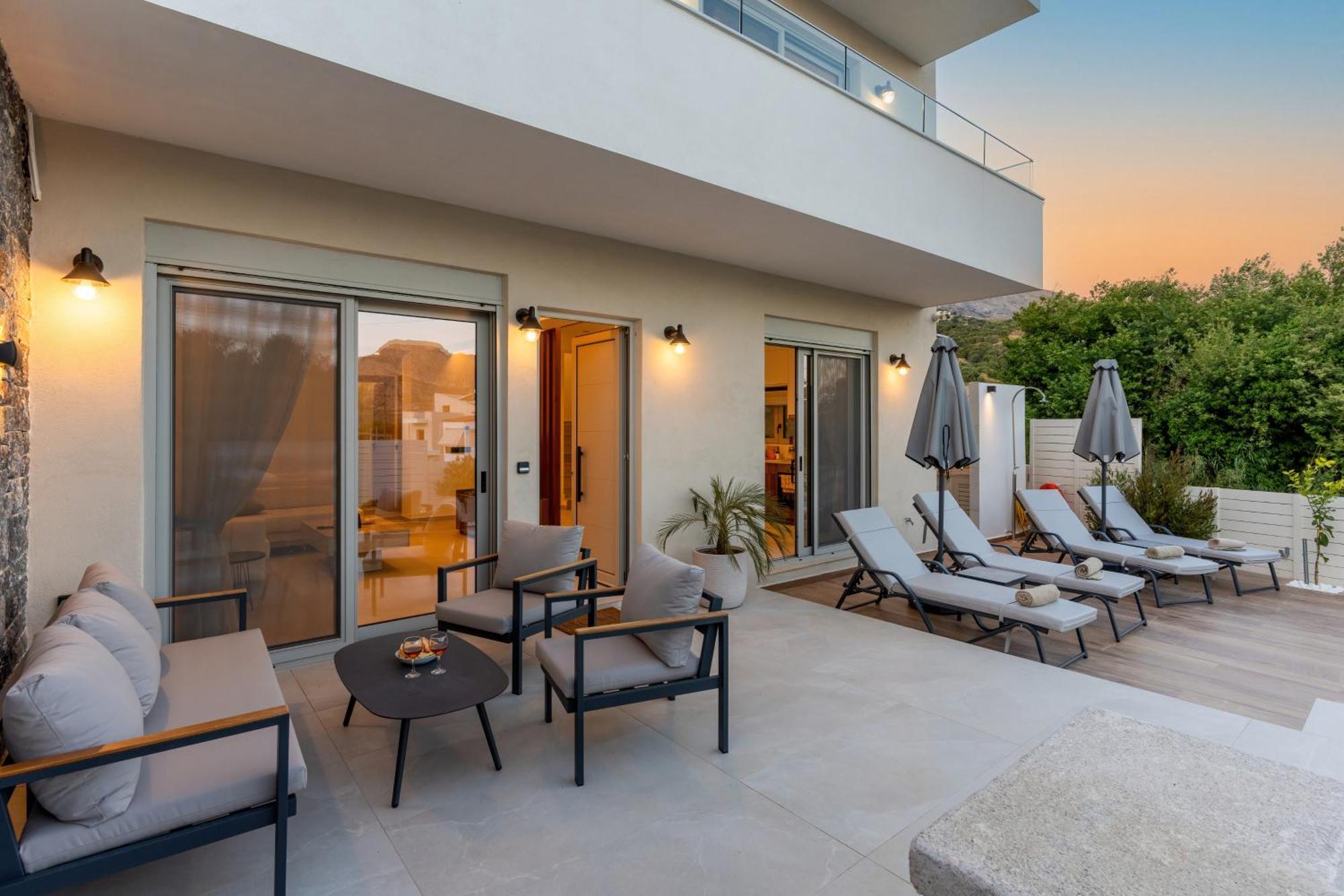 Nemesis Villas Plakias Luaran gambar
