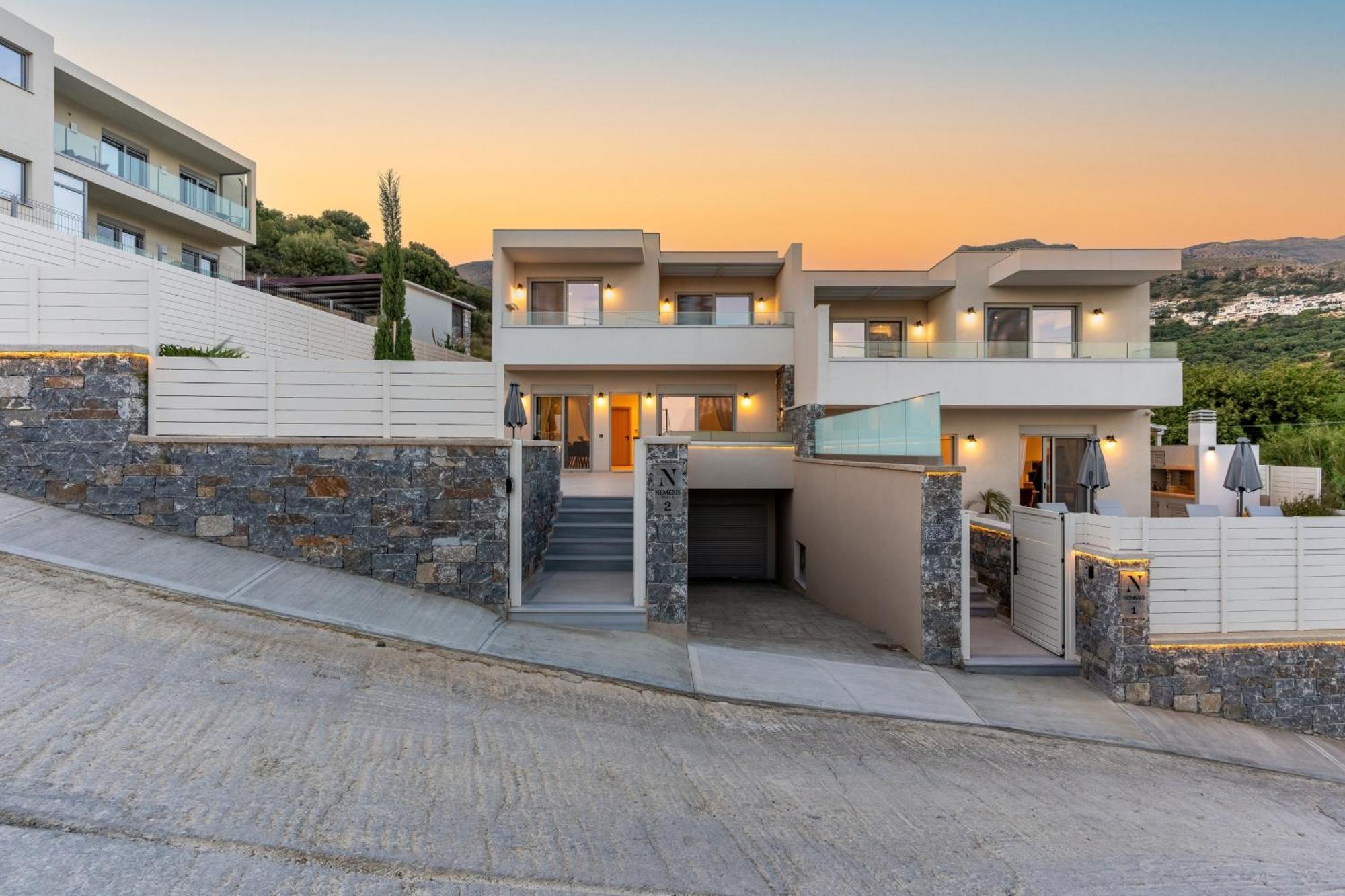 Nemesis Villas Plakias Luaran gambar